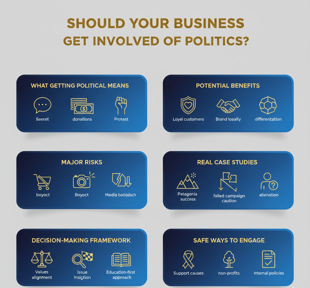 political as a business owner
