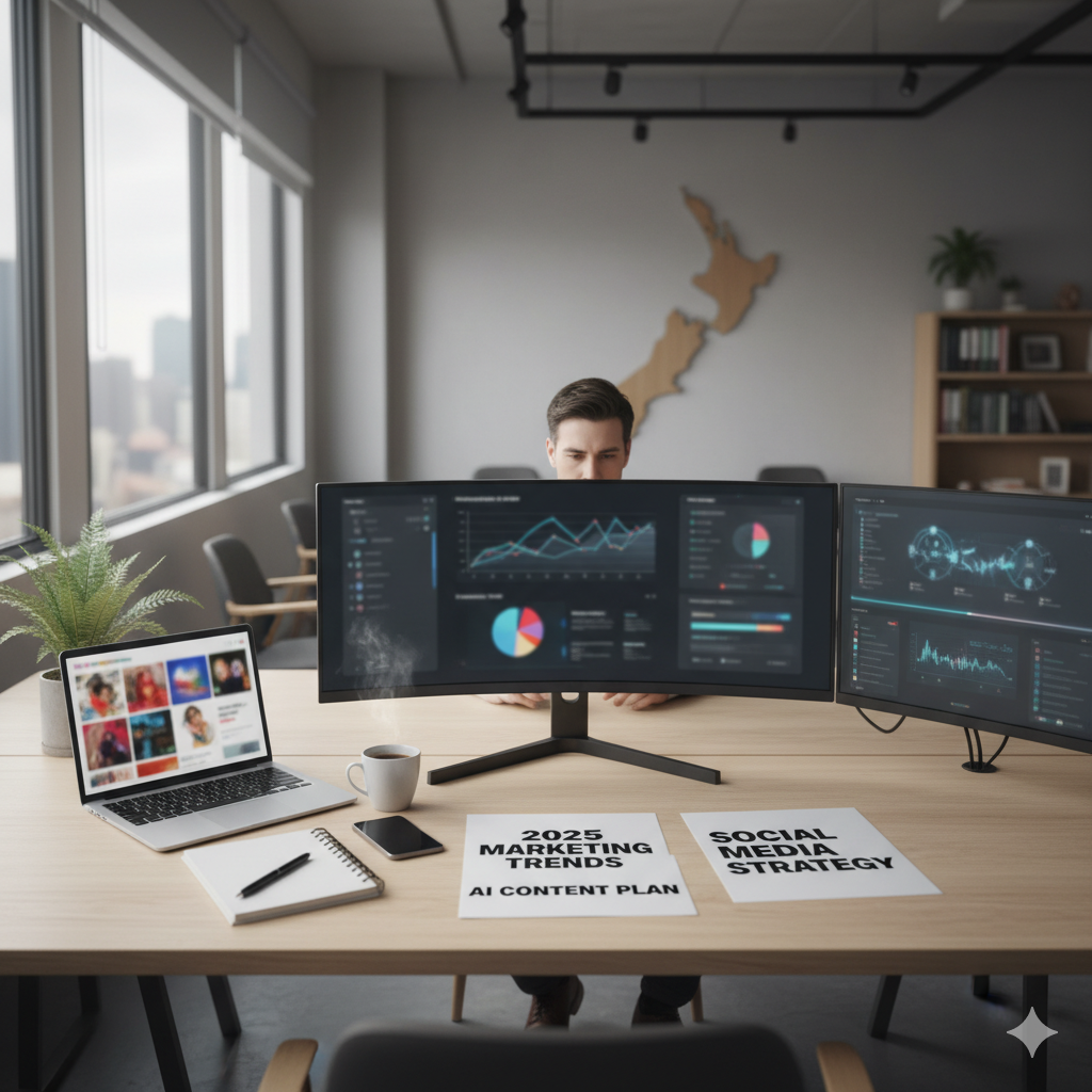Digital Marketing in NZ: 2025 Trends & Predictions