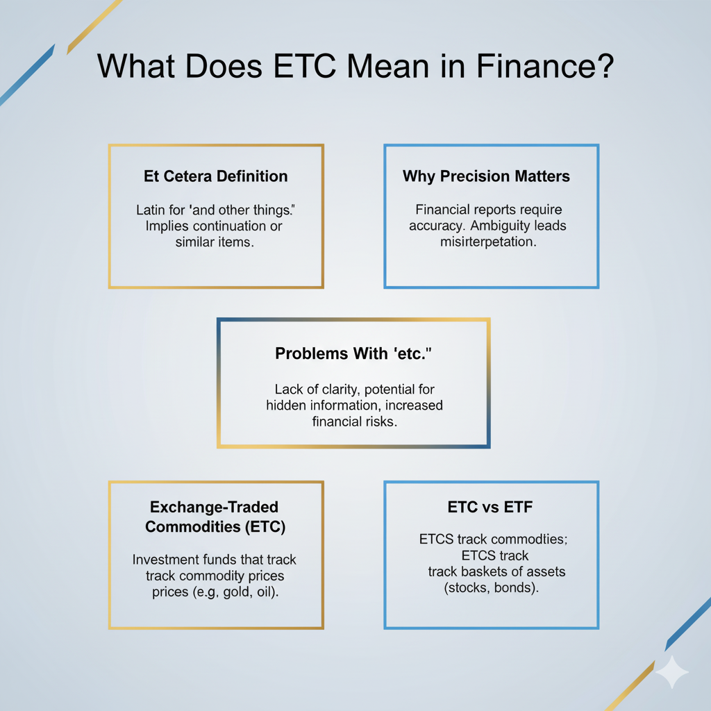 ETC Stand for in Finance
