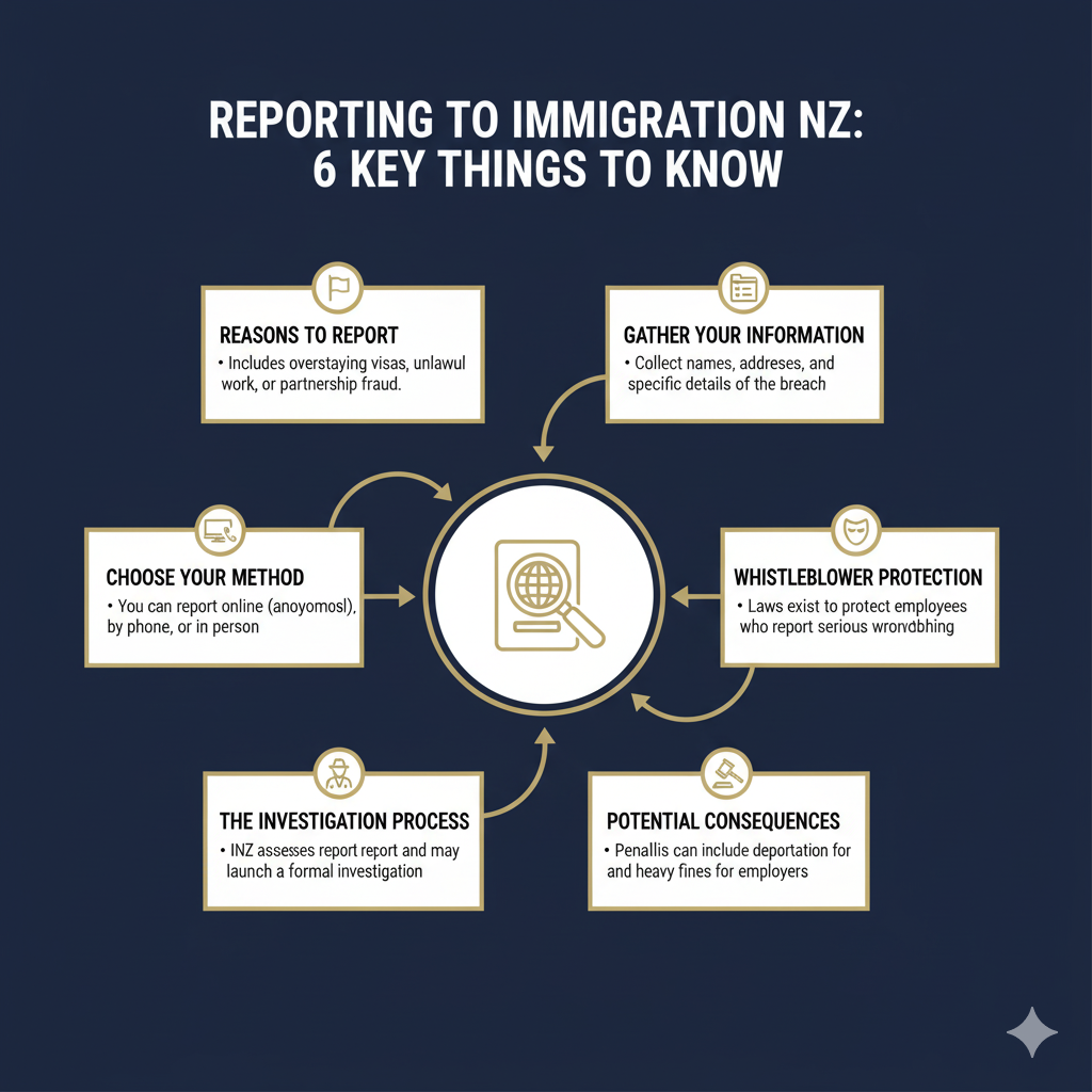 Reporting to Immigration NZ