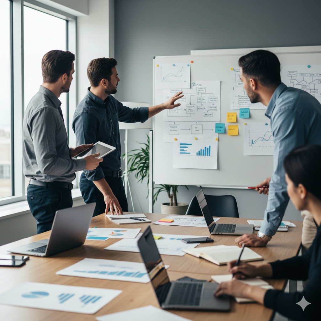 entrepreneur in a business