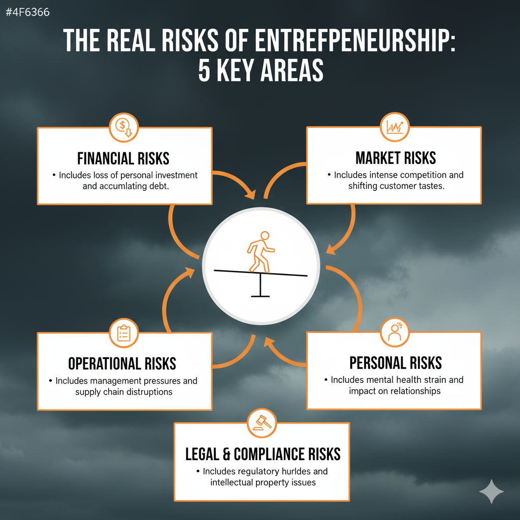 Business Owner Should Know About the Real Risks of Entrepreneurship