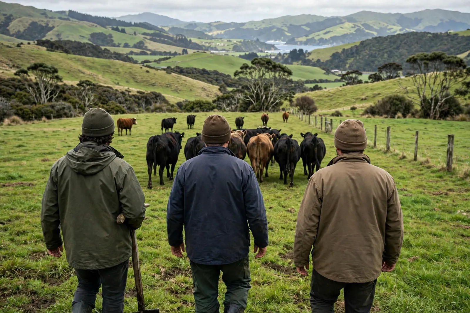Farm workers in the Far North