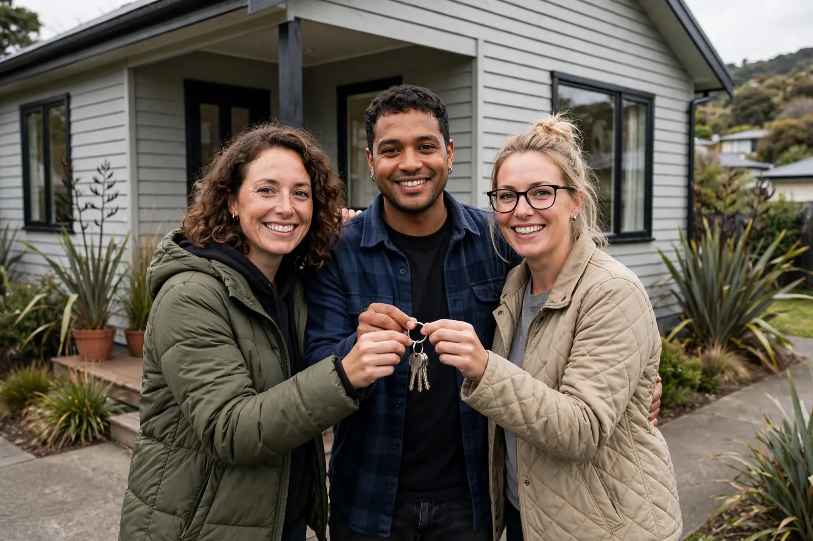 Friends who bought a house together