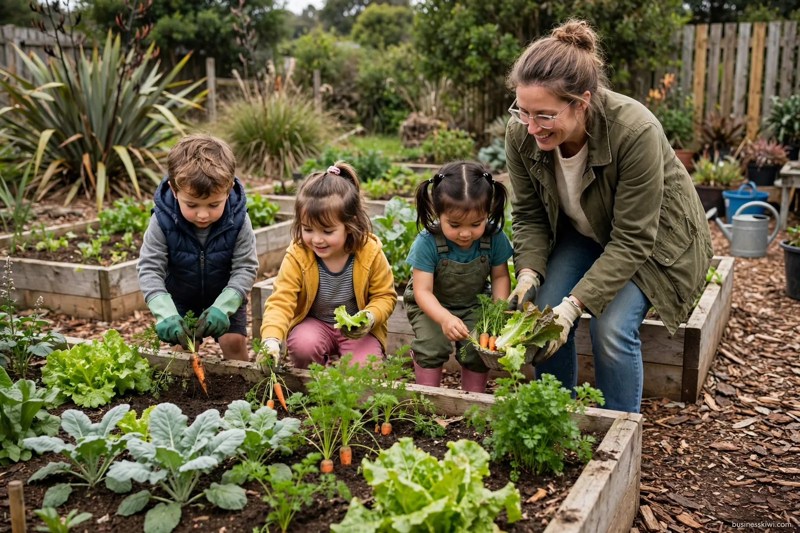 Gardening with preschool children