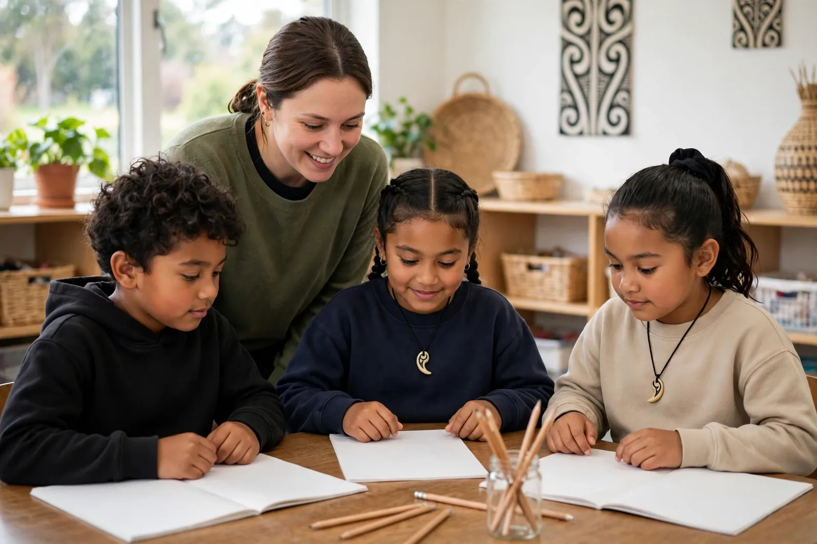 Learning together in a Māori medium classroom