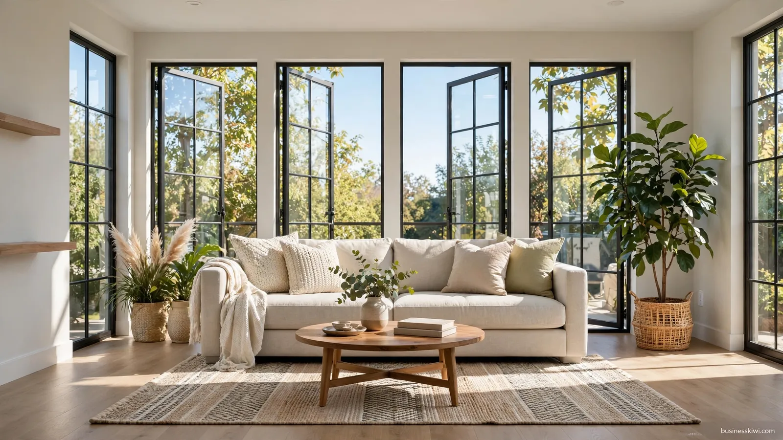 A home prepared for an open home