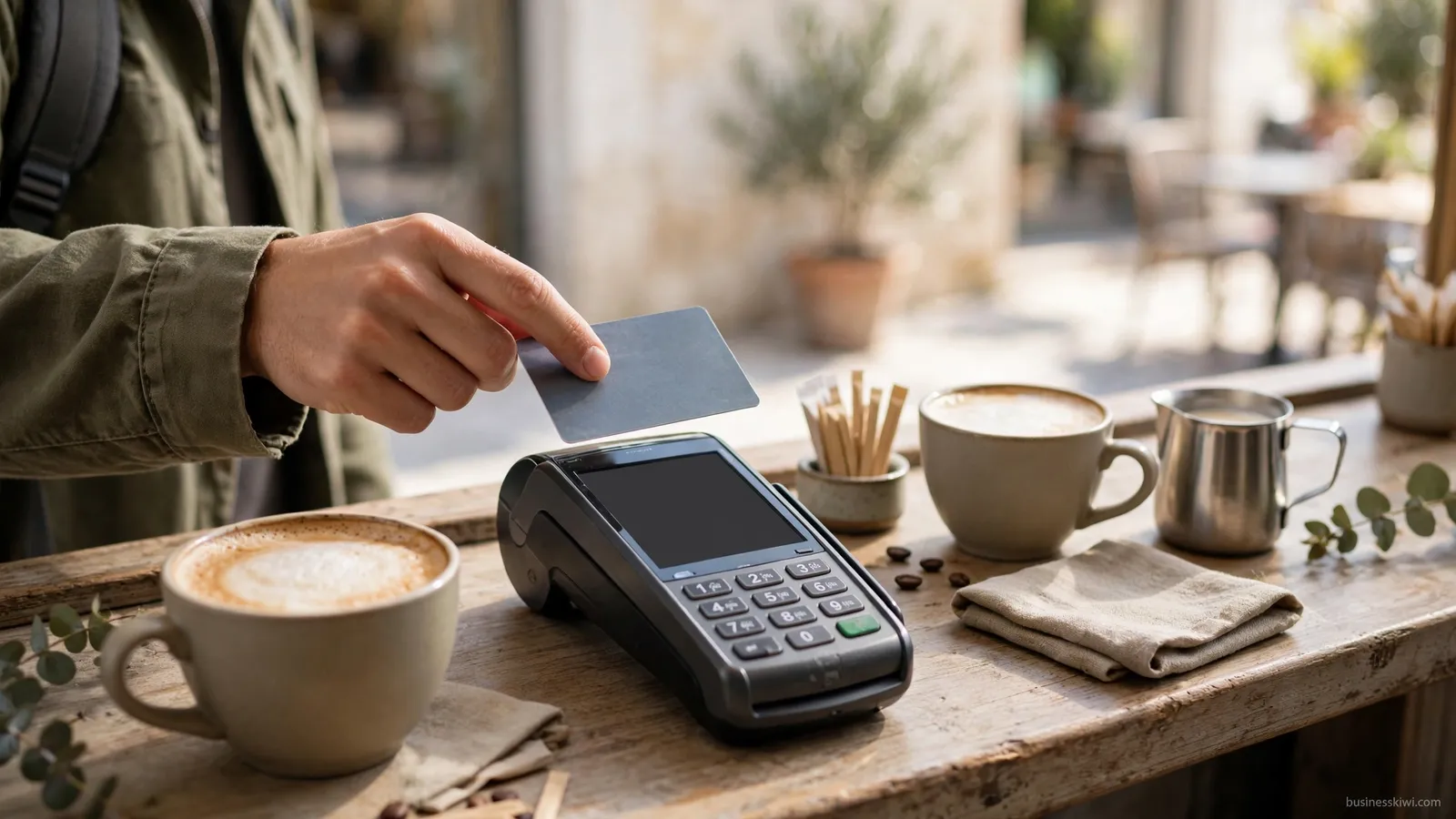 Paying by card overseas