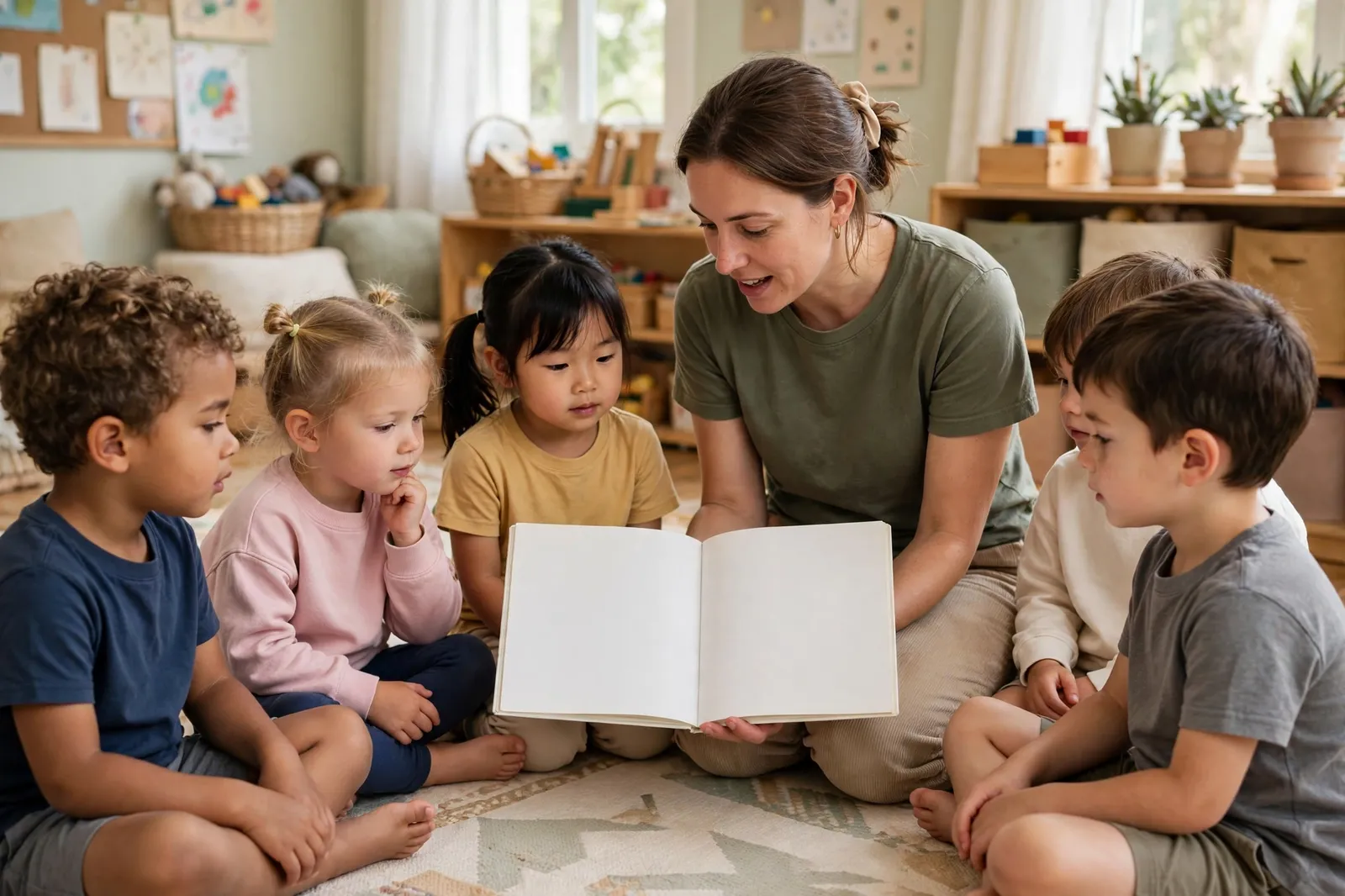 Learning through play at preschool