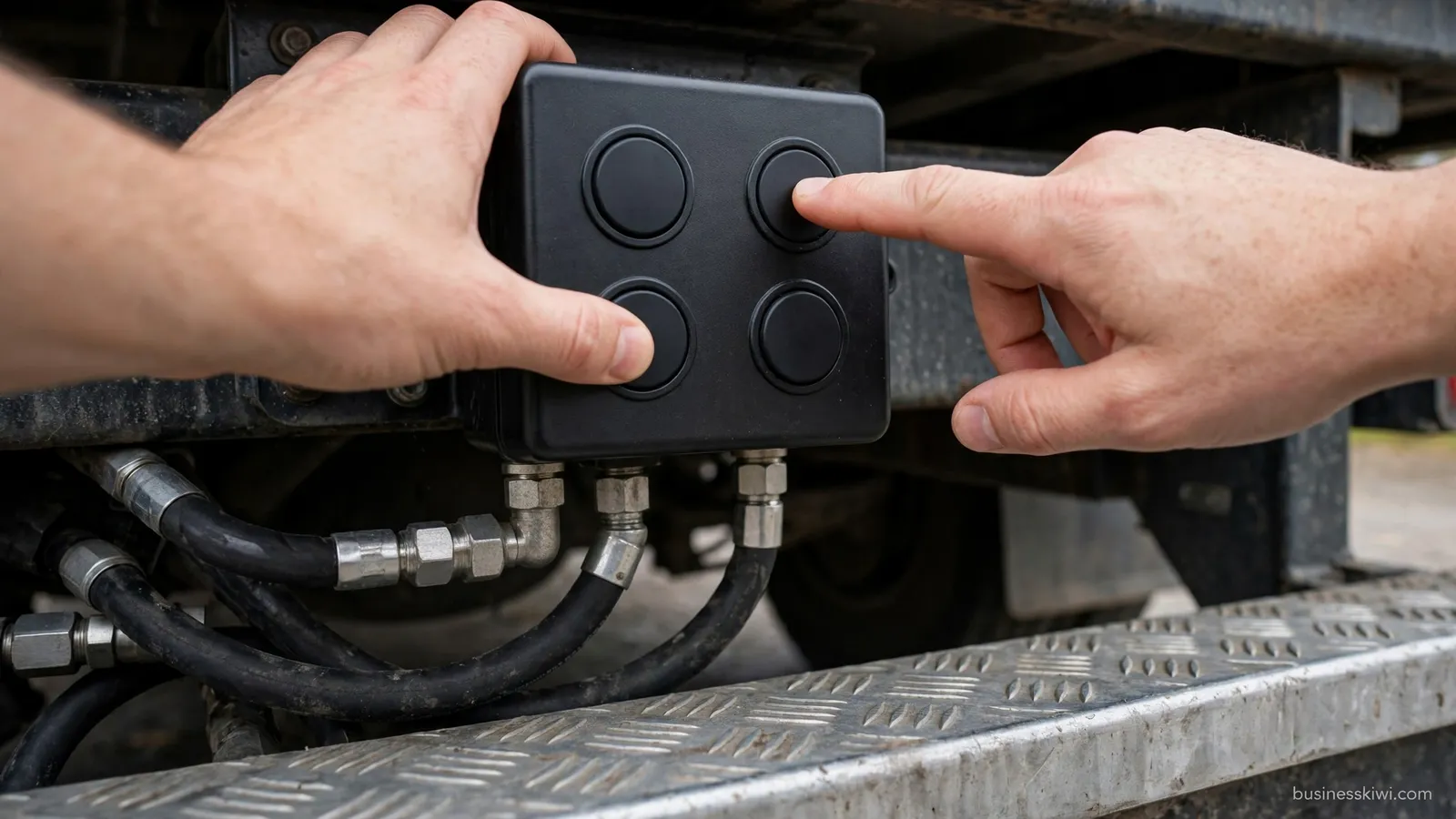 Tail lift controls